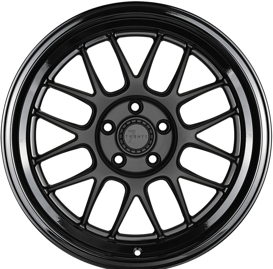 7Twenty Style 57 18" Wheels Black on Black-Multiple PCD-7Twenty-[By Purdue Performance]