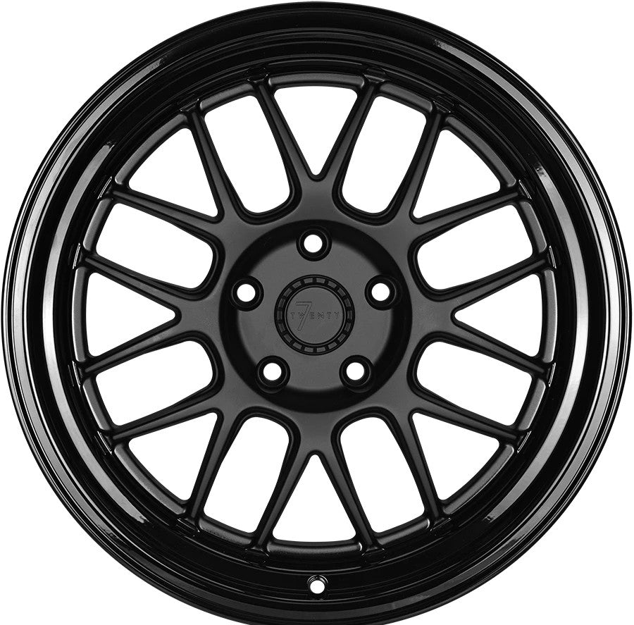 7Twenty Style 57 18" Wheels Black on Black-Multiple PCD-7Twenty-[By Purdue Performance]