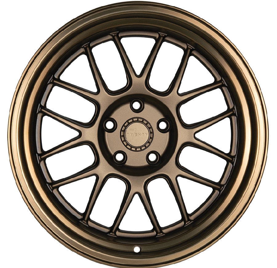 7Twenty Style 57 18" Wheels Matt/Anodised Bronze-5 x 114.3-7Twenty-[By Purdue Performance]