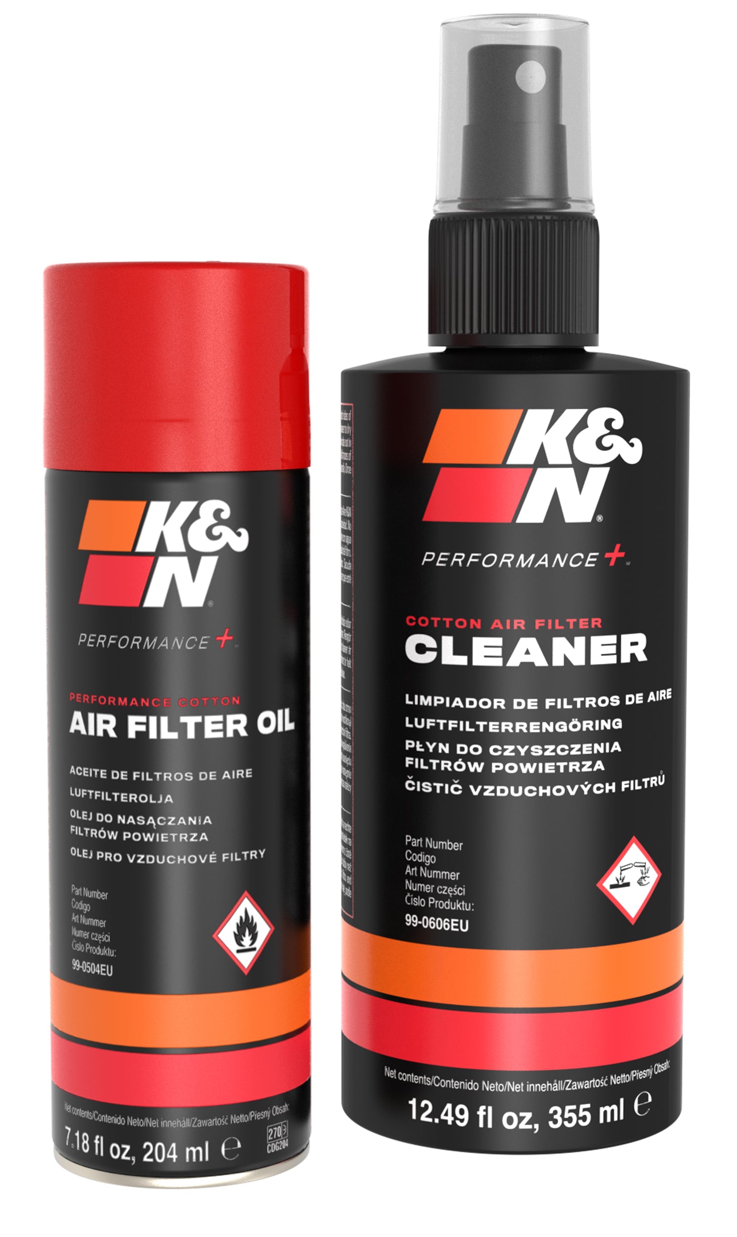 K&N Filter Care Service Kit Aerosol - International (99-5000EU)