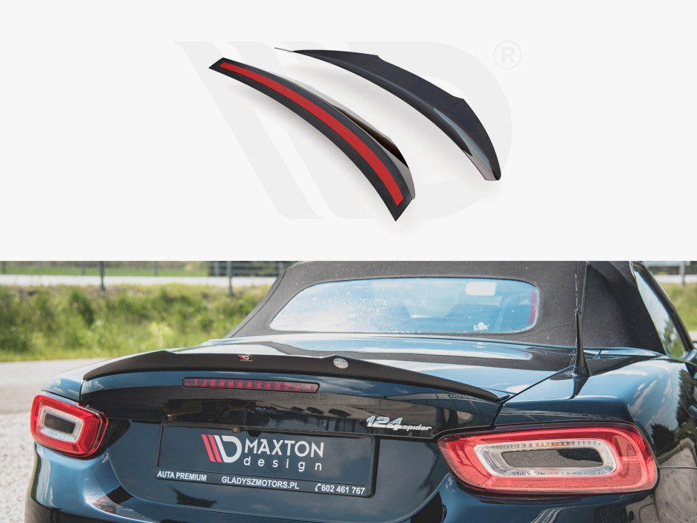 Abarth 124 Spider (2017-) Maxton Design Spoiler Extension-Rear Spoiler-Maxton Design-[By Purdue Performance]