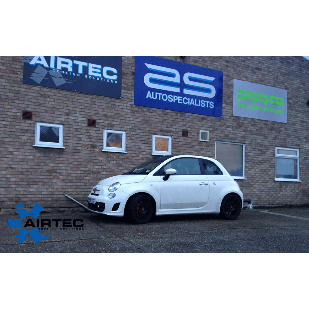 Abarth 500 Airtec Intercooler Upgrade (Automatic Gearbox)-Intercoolers-Airtec Motorsport-[By Purdue Performance]