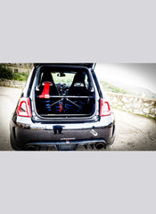 Abarth 500 EU DNA Racing Rear Strut Brace with Tie Rods Kit-Rear Strut Brace-DNA Racing-[By Purdue Performance]