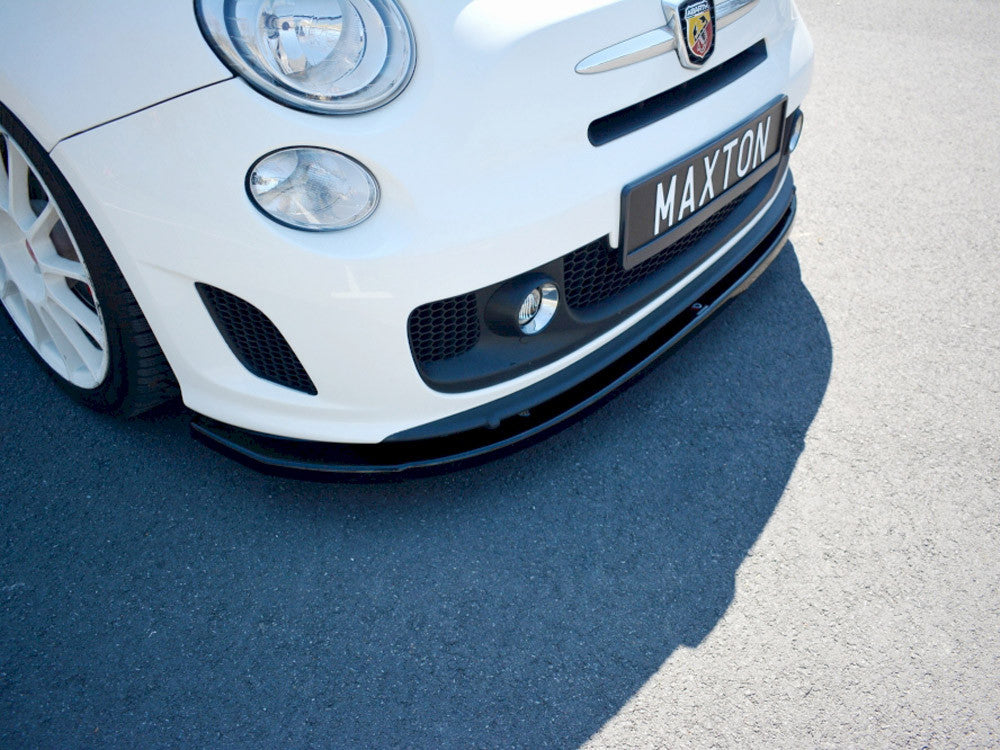 Abarth 500/595 (08-12) Maxton Design Front Splitter V.2-Front Splitter-Maxton Design-[By Purdue Performance]