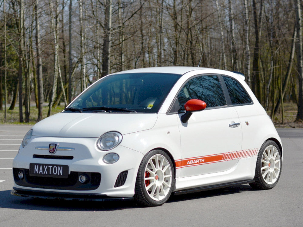 Abarth 500/595 (08-12) Maxton Design Side Skirt Splitters-Side Skirts-Maxton Design-[By Purdue Performance]