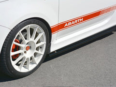 Abarth 500/595 (08-12) Maxton Design Side Skirt Splitters-Side Skirts-Maxton Design-[By Purdue Performance]