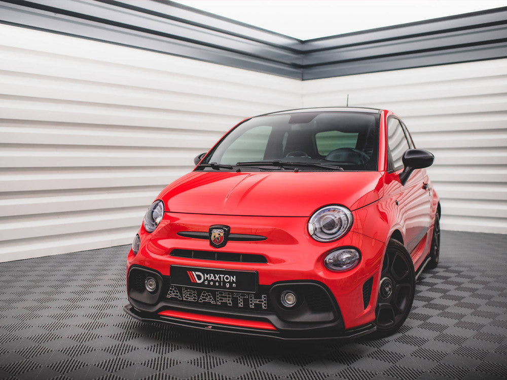 Abarth 500/595 (2016-) Maxton Design Front Splitter-Front Splitter-Maxton Design-[By Purdue Performance]