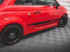 Abarth 500/595 (2016-) Maxton Design Side Skirt Splitters-Side Skirts-Maxton Design-[By Purdue Performance]