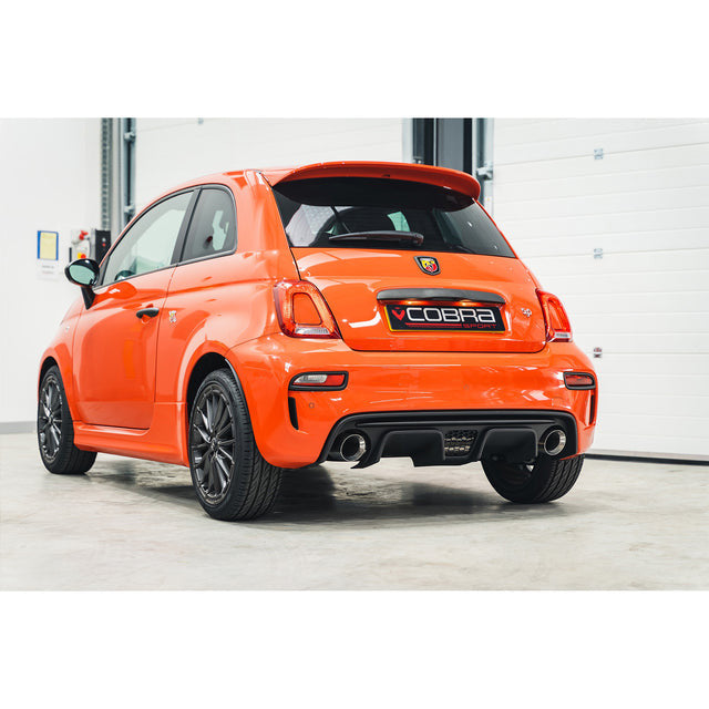 Abarth 500/595/695 Cobra Sport Venom Rear Axle Back Performance Exhaust-Rear Section-Cobra Sport-[By Purdue Performance]