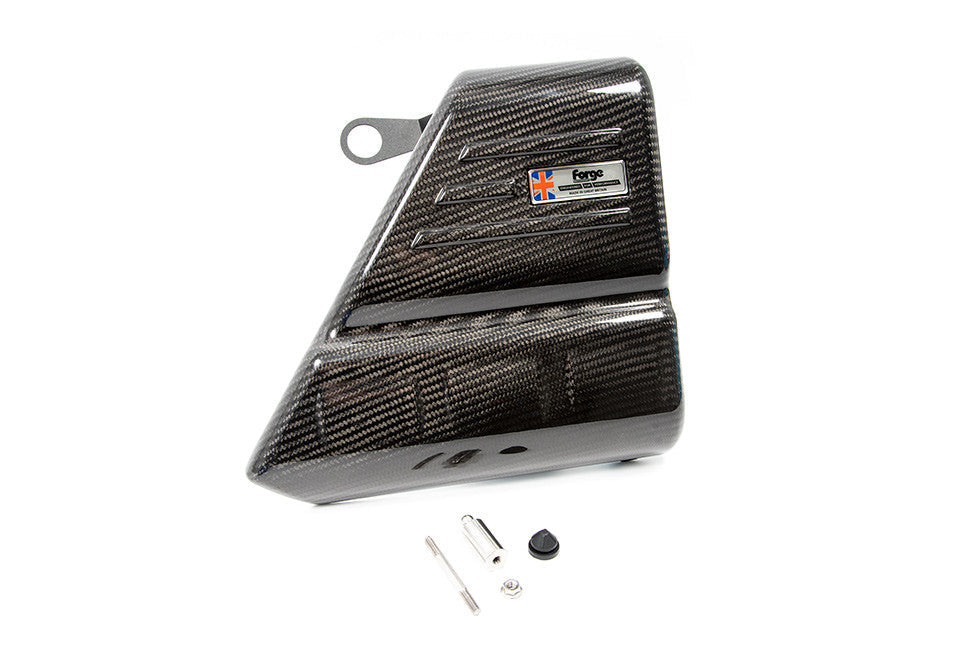 Abarth 500/595/695 Forge Motorsport Carbon Fibre Engine Cover-Engine Cover-Forge Motorsport-[By Purdue Performance]