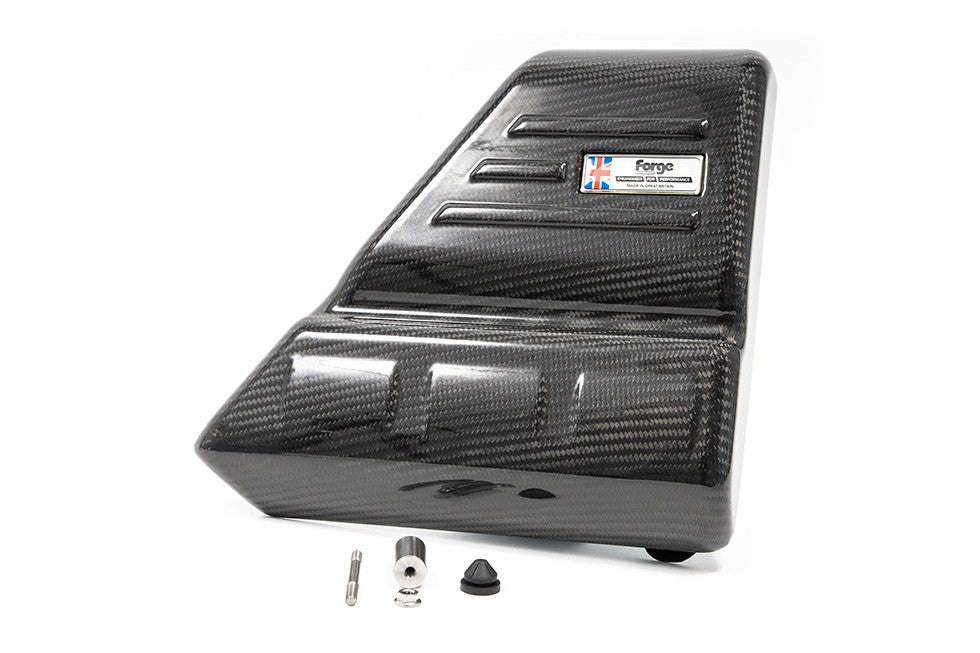 Abarth 500/595/695 Forge Motorsport Carbon Fibre Engine Cover-Engine Cover-Forge Motorsport-[By Purdue Performance]