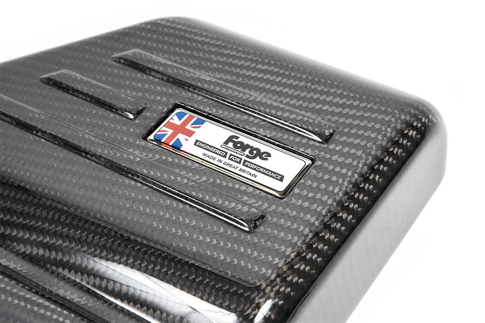 Abarth 500/595/695 Forge Motorsport Carbon Fibre Engine Cover-Engine Cover-Forge Motorsport-[By Purdue Performance]
