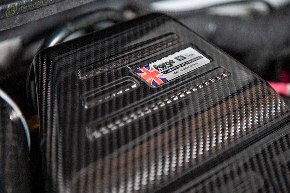 Abarth 500/595/695 Forge Motorsport Carbon Fibre Engine Cover-Engine Cover-Forge Motorsport-[By Purdue Performance]