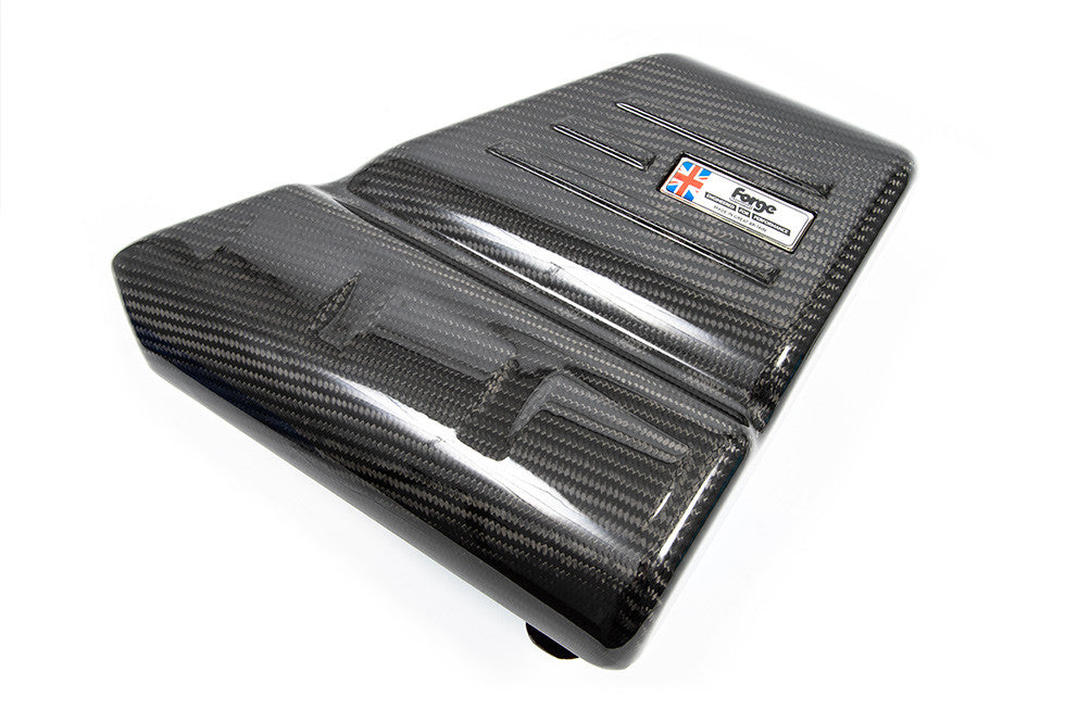 Abarth 500/595/695 Forge Motorsport Carbon Fibre Engine Cover-Engine Cover-Forge Motorsport-[By Purdue Performance]