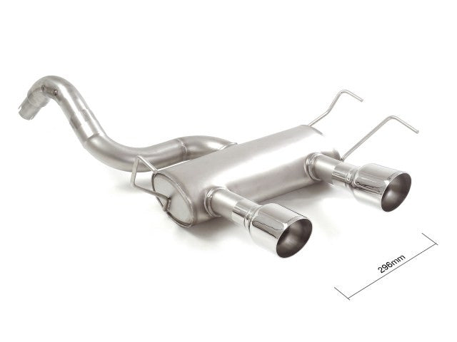 Abarth 500/595/695 Ragazzon Non-Res/Resonated Centre Exit Rear Section-Centre Section-Ragazzon-[By Purdue Performance]