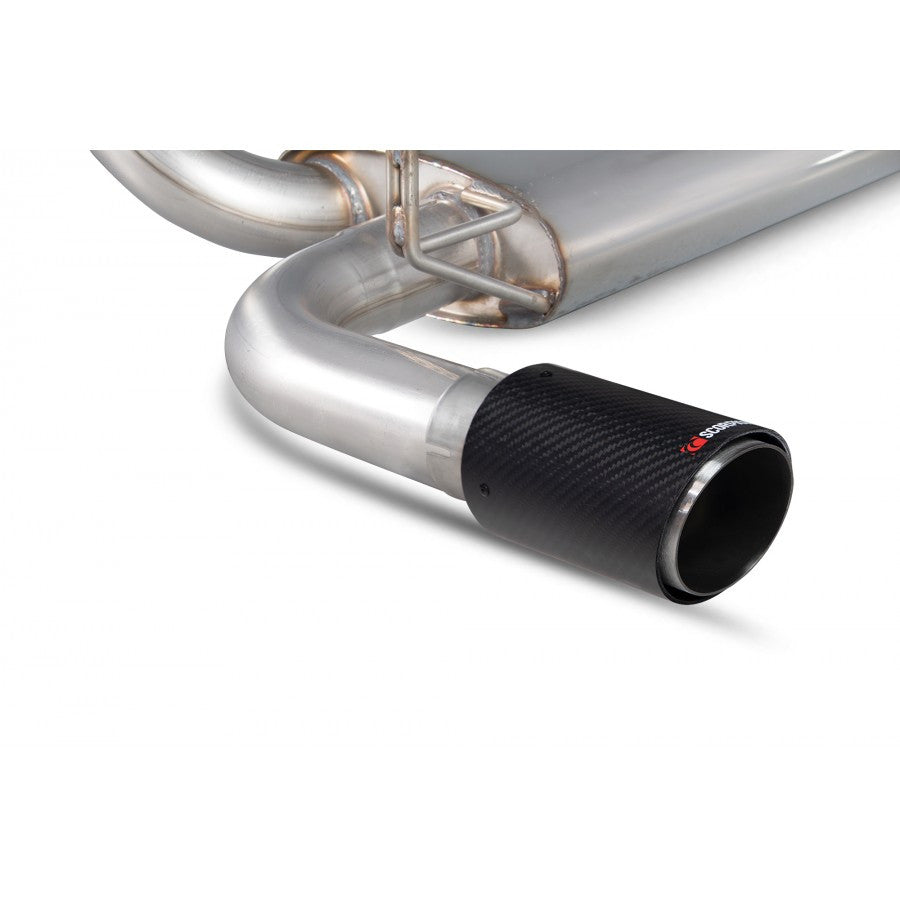 Abarth 500/595/695 Scorpion Non-Resonated Cat-Back Exhaust-Exhaust System-Scorpion Exhausts-[By Purdue Performance]