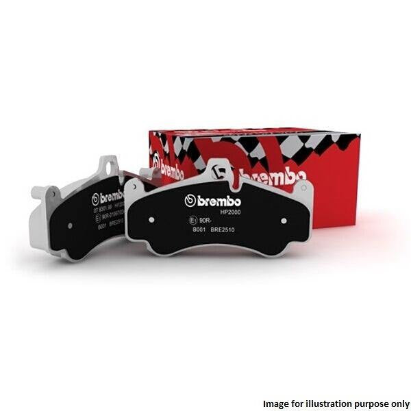 Abarth 500/595/695/C Brembo Front Brake Pads-Brake Pads-Brembo-[By Purdue Performance]