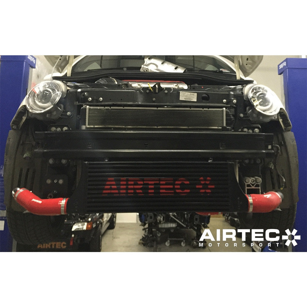 Abarth 595 Airtec 60mm Core Intercooler Upgrade (Automatic Gearbox)-Intercoolers-Airtec Motorsport-[By Purdue Performance]