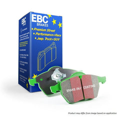 Abarth 595/695 (Brembo Calipers) EBC Greenstuff Front Brake Pads-Brake Pads-EBC Brakes-[By Purdue Performance]