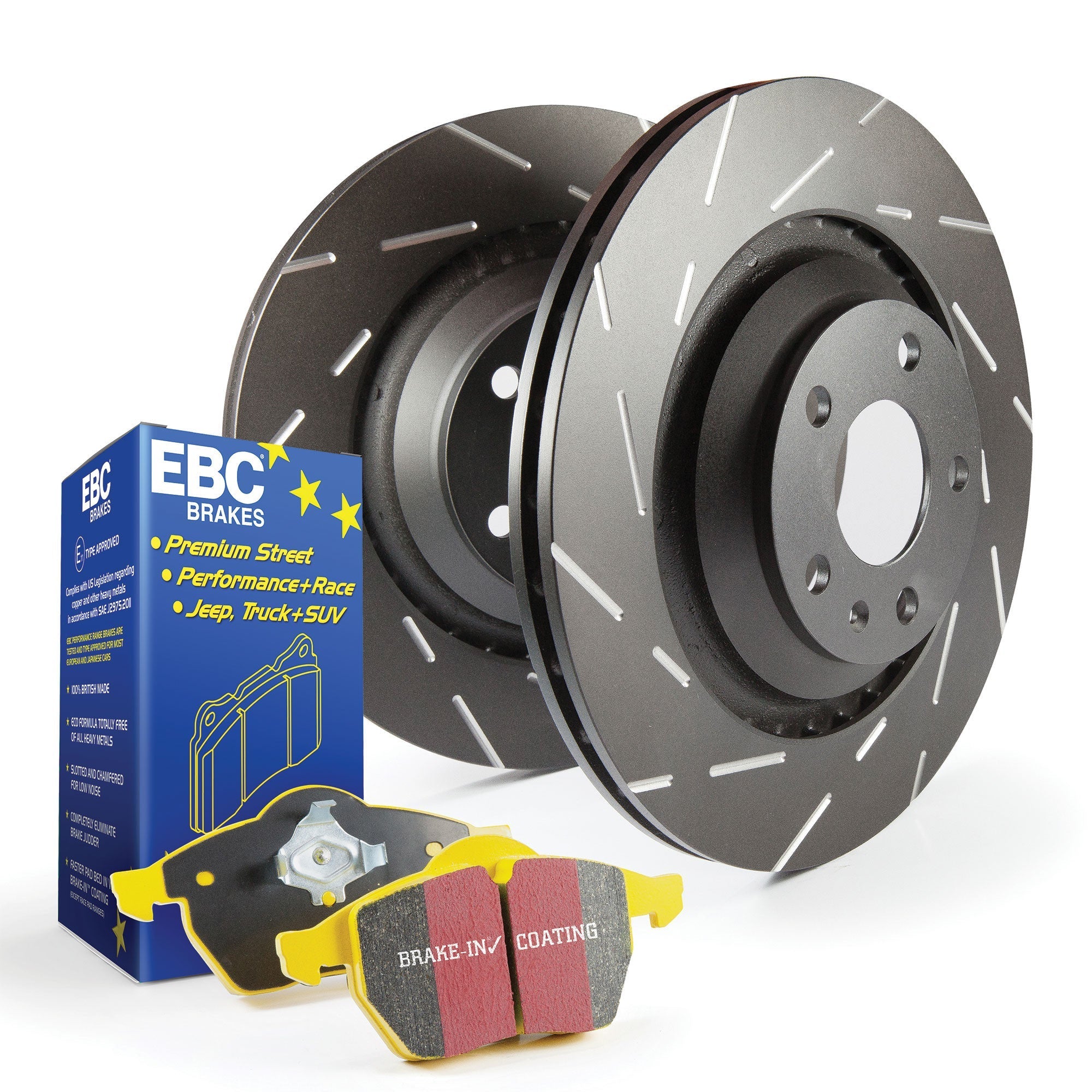 Abarth Grande Punto / Evo EBC Front Brake Disc and Pad Kit-Disc and Pad Kit-EBC Brakes-[By Purdue Performance]