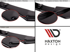 Abarth Grande Punto Maxton Design Front Splitter V1-Front Splitter-Maxton Design-[By Purdue Performance]