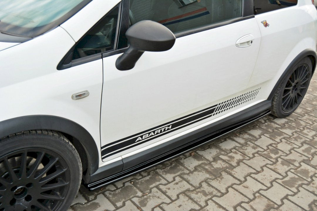 Abarth Grande Punto Maxton Design Side Skirts Diffusers-Side Skirts-Maxton Design-[By Purdue Performance]