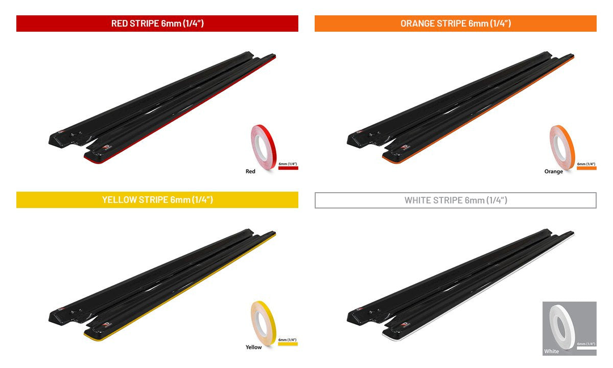 Abarth Punto Evo Maxton Design Side Skirts Diffusers-Side Skirts-Maxton Design-[By Purdue Performance]