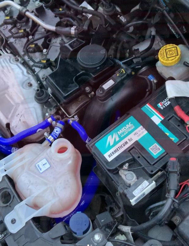 Abarth Punto Evo TMC Motorsport Water Silicone Hose Kit-Silicone Hoses-TMC Motorsport-[By Purdue Performance]