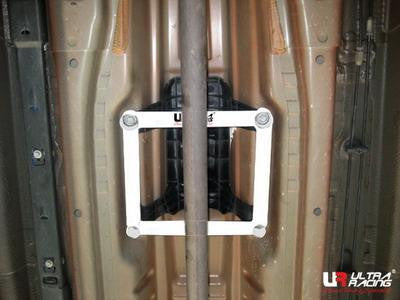 Abarth/Fiat Grande Punto Ultra Racing Mid Lower Brace-Mid/Lower Brace-Ultra Racing-[By Purdue Performance]