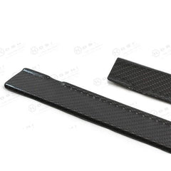 Abarth 500 / 595 / 695 Door Sills - Carbon Fibre