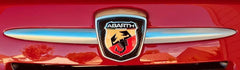 Abarth 500 / 595 / 695 Front Logo Frame - Carbon Fibre