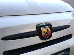 Abarth 500 / 595 / 695 Front Logo Intake - Carbon Fibre