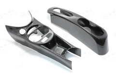 Abarth 595 2016> Central Tunnel - Carbon Fibre