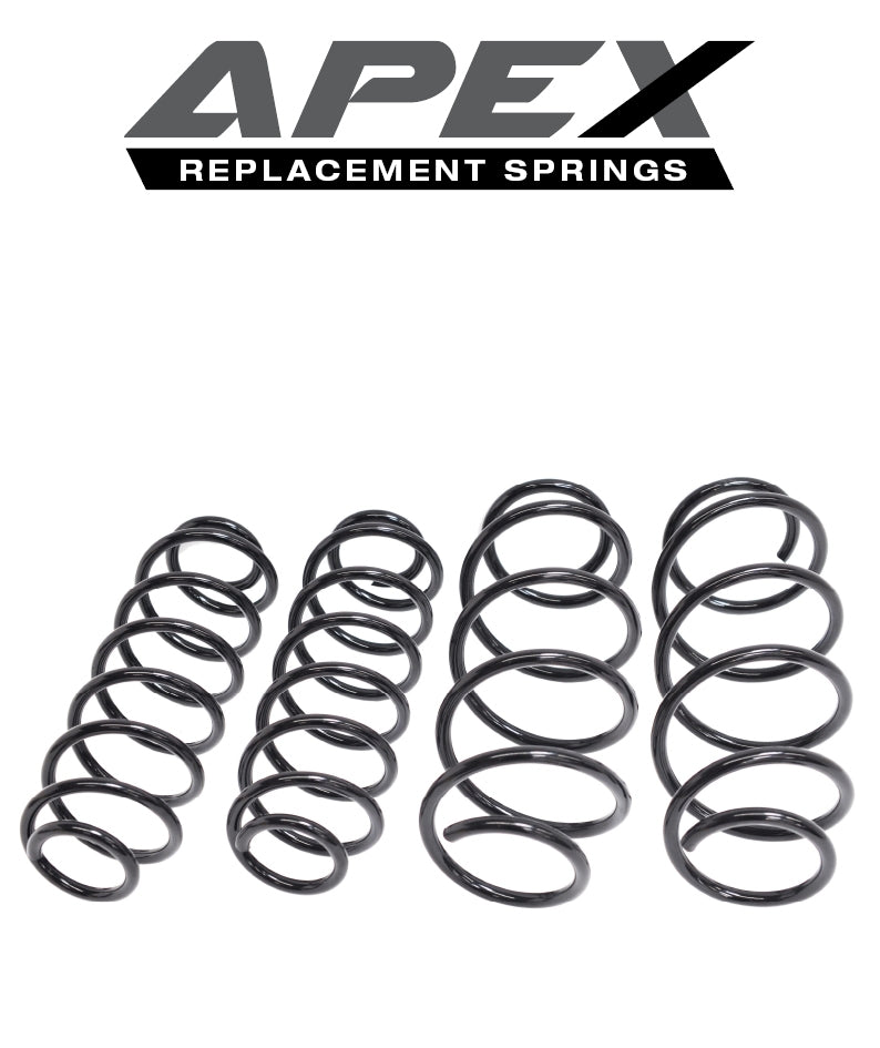 Abarth 500/595/695 Apex Black Replacement Springs