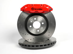 Abarth 330mm Genuine Brembo Uprated 4 Pot Front Brake Kit for 500 / 595 / 695
