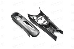 Abarth 595 2016> Central Tunnel - Carbon Fibre
