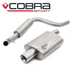 Ford Fiesta Mk6 ST 150 Cobra Sport Cat Back Performance Exhaust-Exhaust System-Cobra Sport-[By Purdue Performance]