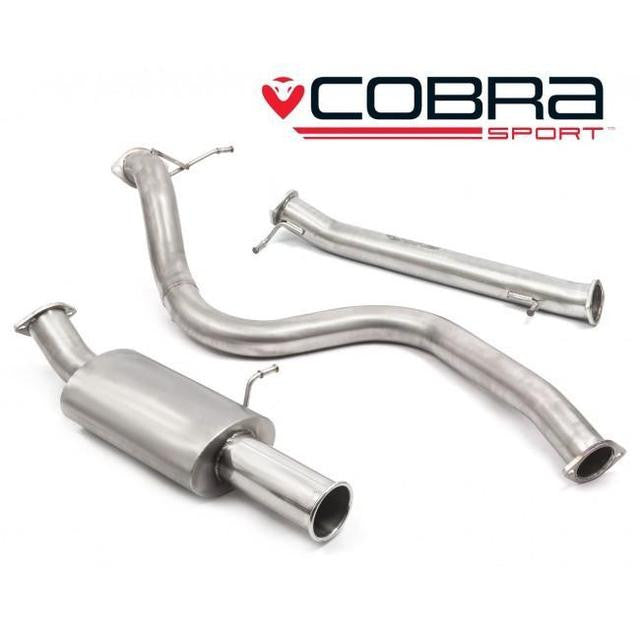 Ford Fiesta Mk7 ST 180/200 Cobra Sport 3" Cat Back Exhaust-Exhaust System-Cobra Sport-[By Purdue Performance]