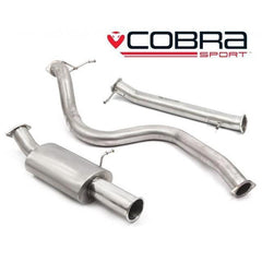 Ford Fiesta Mk7 ST 180/200 Cobra Sport 3" Cat Back Exhaust-Exhaust System-Cobra Sport-[By Purdue Performance]