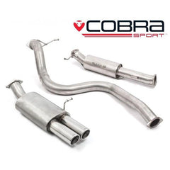 Ford Fiesta Mk7 ST 180/200 Cobra Sport 3" Cat Back Exhaust-Exhaust System-Cobra Sport-[By Purdue Performance]