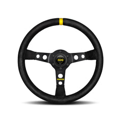 Momo Mod. 07 Steering Wheel - Black Suede 350mm Diameter-Steering Wheels-Momo-[By Purdue Performance]