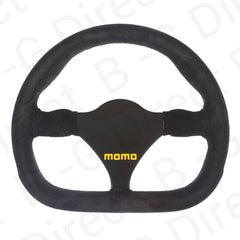Momo Mod. 27 Steering Wheel - Black Leather 270mm Diameter-Steering Wheels-Momo-[By Purdue Performance]