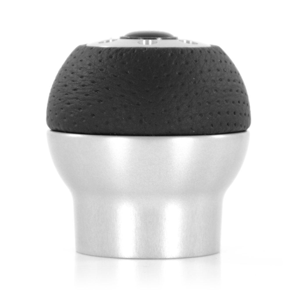 Momo Race Gear Knob - AirLeather/Aluminium "S" Type-Gear Knobs-Momo-[By Purdue Performance]