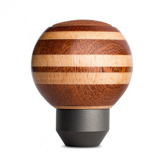 Momo Targa Heritage Gear Knob - Mahogany and Beechwood-Gear Knobs-Momo-[By Purdue Performance]