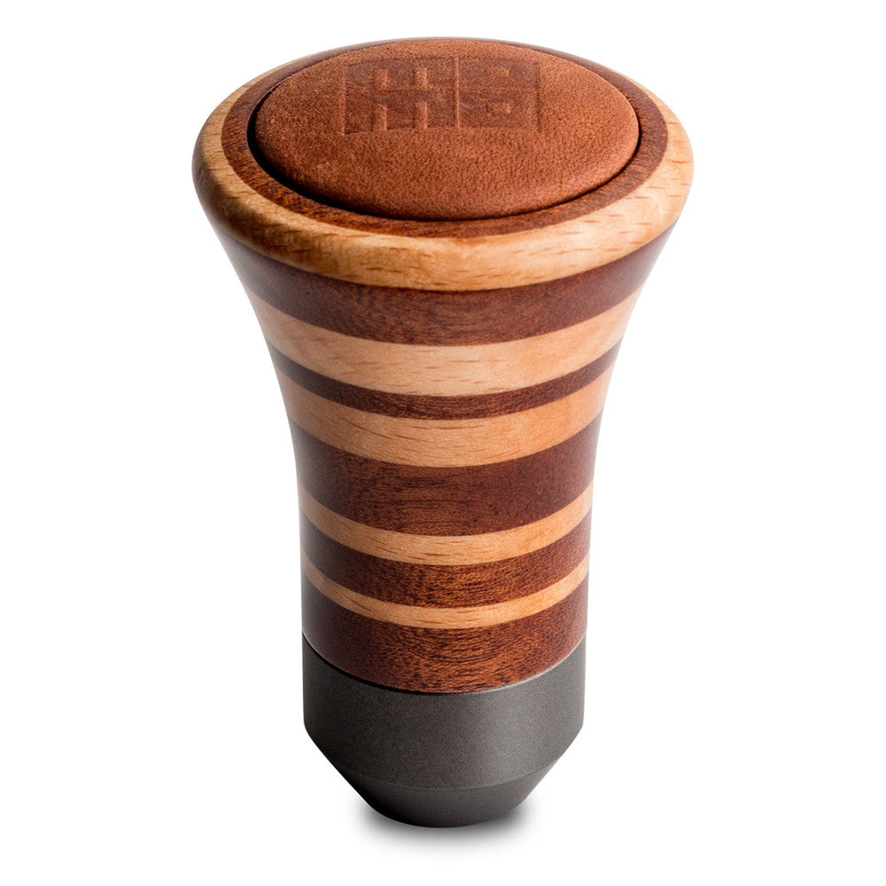 Momo Trofeo Heritage Gear Knob - Mahogany and Beechwood-Gear Knobs-Momo-[By Purdue Performance]