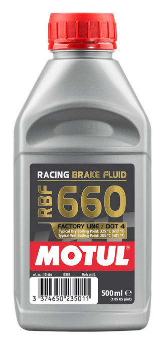 Motul RBF 660 Factory Line Racing Brake Fluid 500ml-Brake Fluid-Motul-[By Purdue Performance]