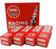 NGK Racing Spark Plug R2525-10 1.4t TJET ABARTH Set of 4-Spark Plugs-NGK-[By Purdue Performance]