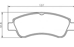 PBS ABARTH 5oo Brake Pad with Bosch Caliper 8356