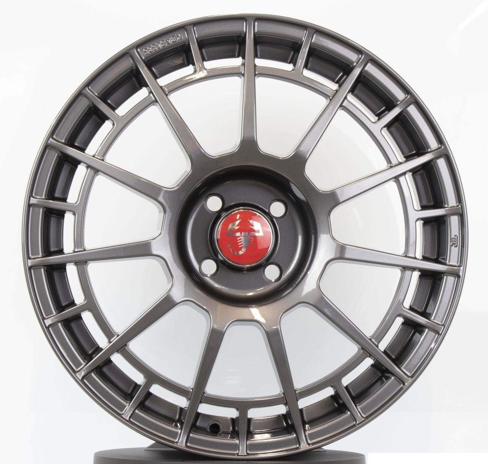 Set of 4 NTT Style Alloy Wheels for ABARTH PUNTO & 124 SPIDER-4 x 100-Purdue Performance-[By Purdue Performance]