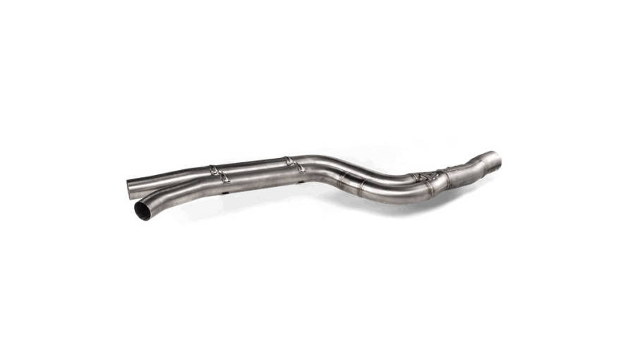 Toyota Supra A90 Akrapovic Stainless Steel Evolution Link Pipe Set-Exhaust System-Akrapovic-[By Purdue Performance]